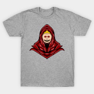 Red Grim Reaper Calvin And Hobbes T-Shirt